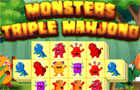 Giochi avventura : Monsters Triple Mahjong